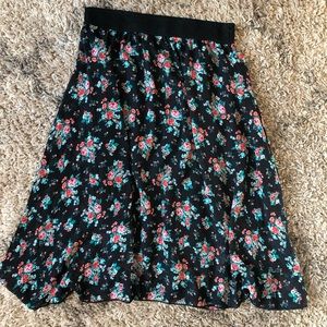 Lularoe Lola Floral skirt